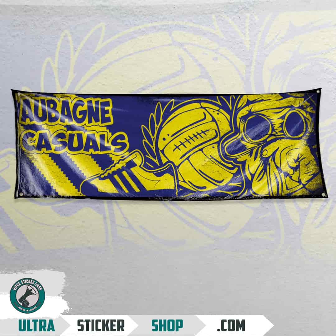 Aubagne casuals Flag