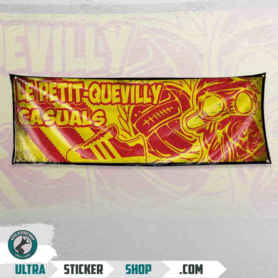 Le Petit-Quevilly casuals Flag