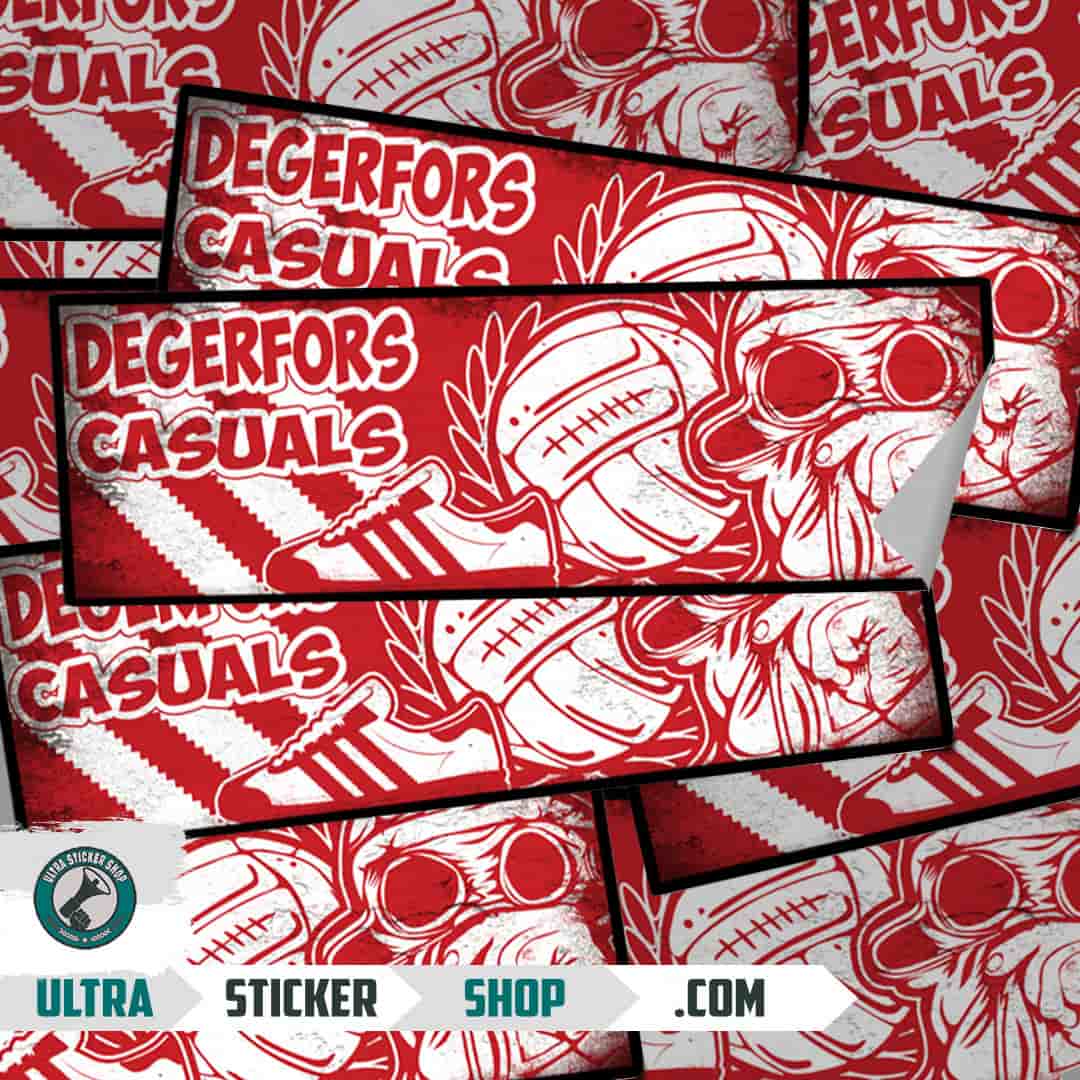 Degerfors casuals Stickers