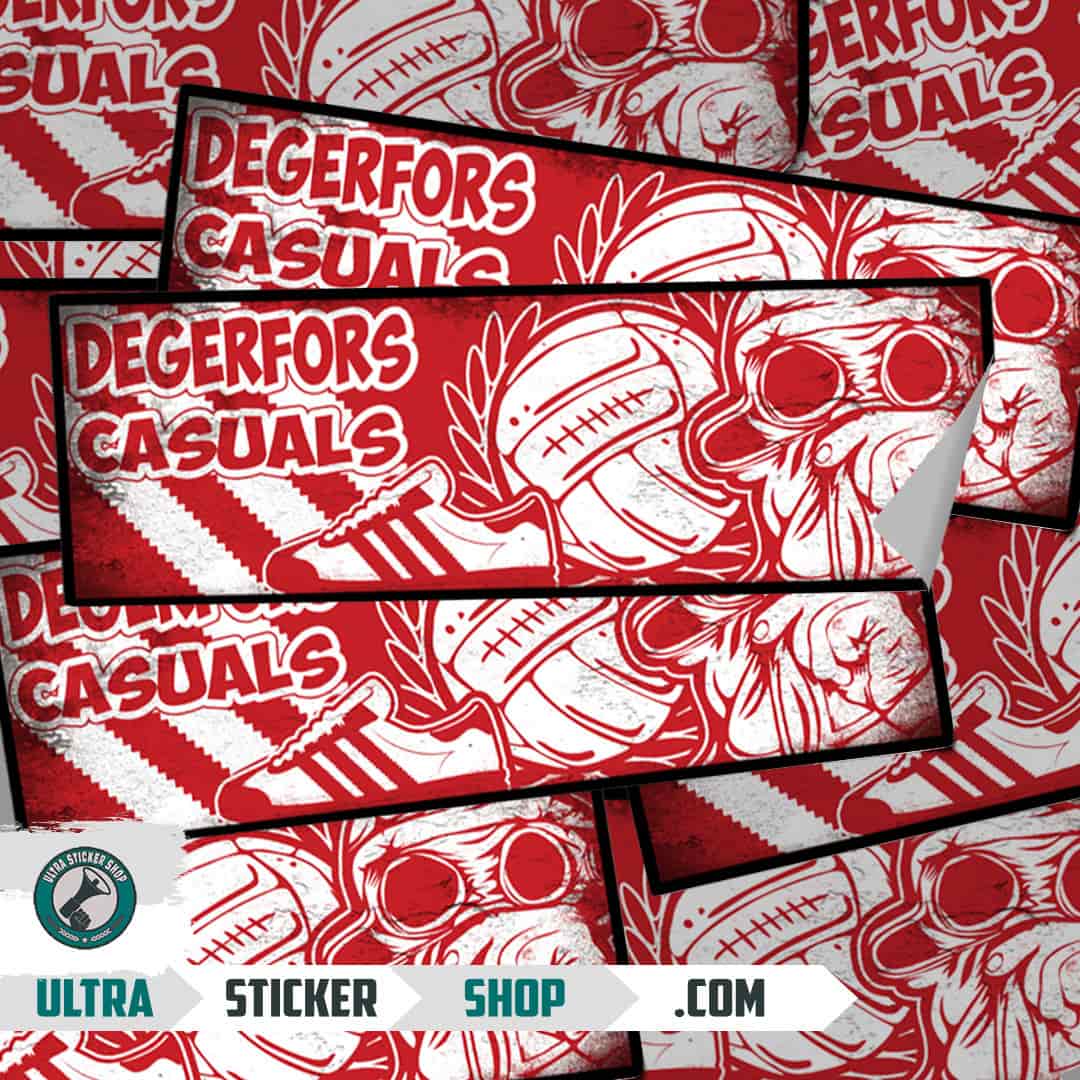 Degerfors casuals Stickers