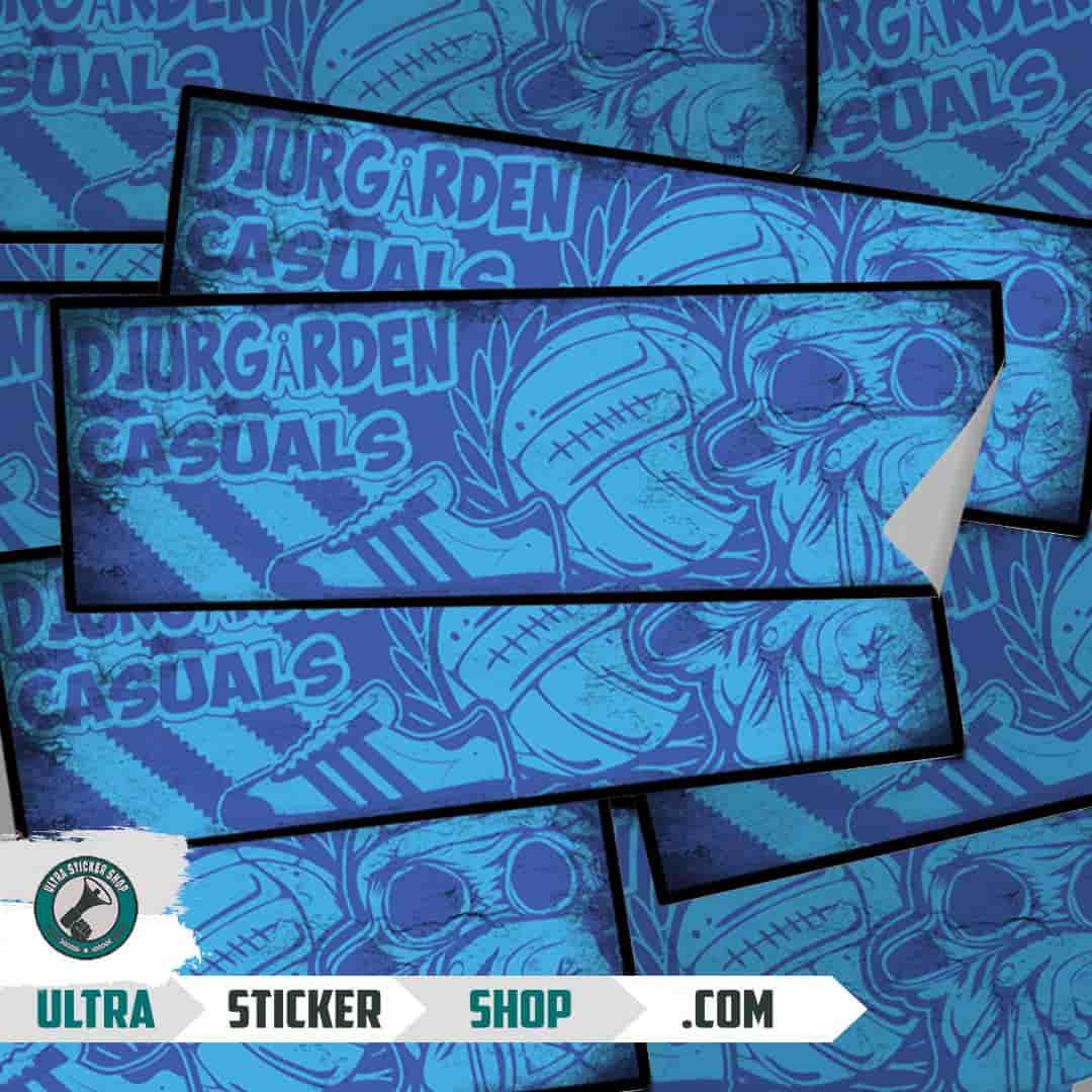 Djurgården casuals Stickers