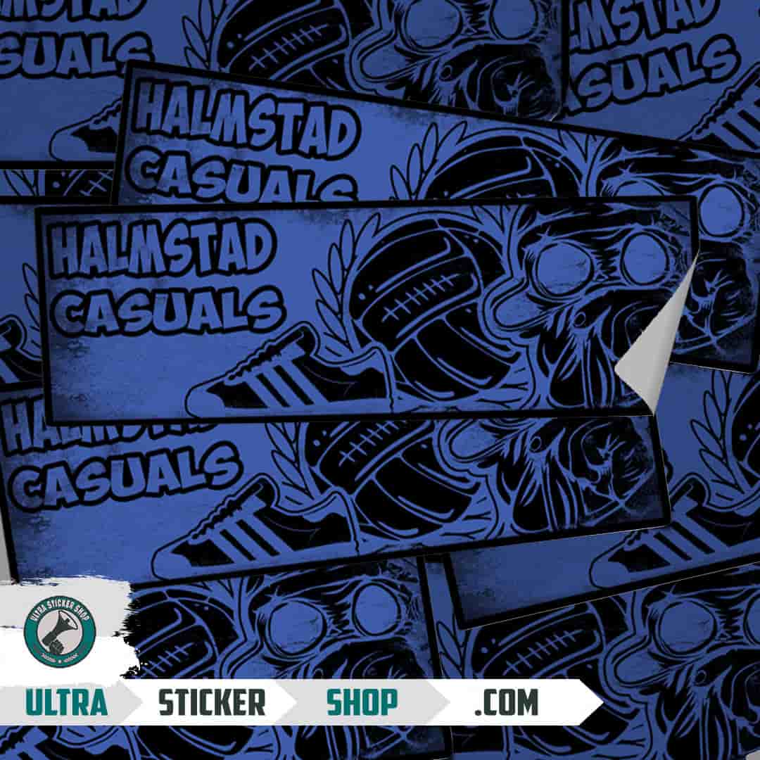 Halmstad casuals Stickers