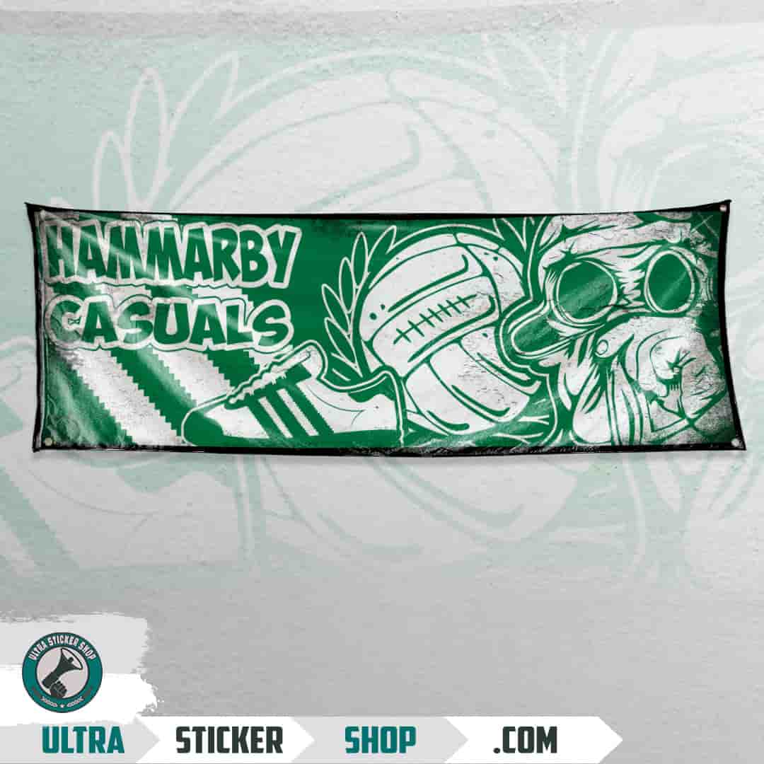 Hammarby casuals Flag