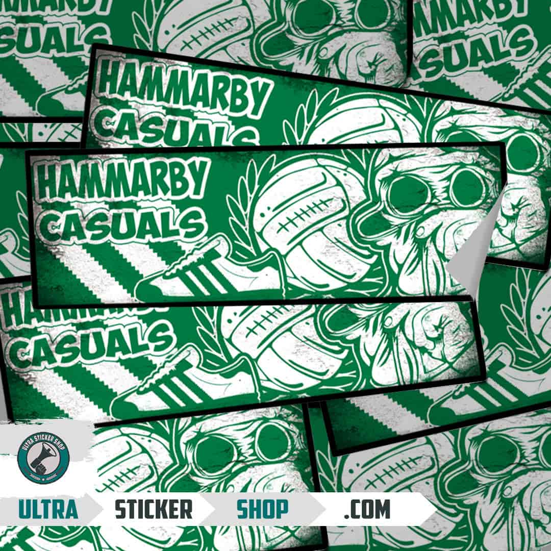 Hammarby casuals Stickers