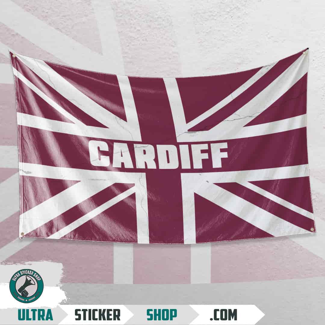 Cardiff Union Jack Flag