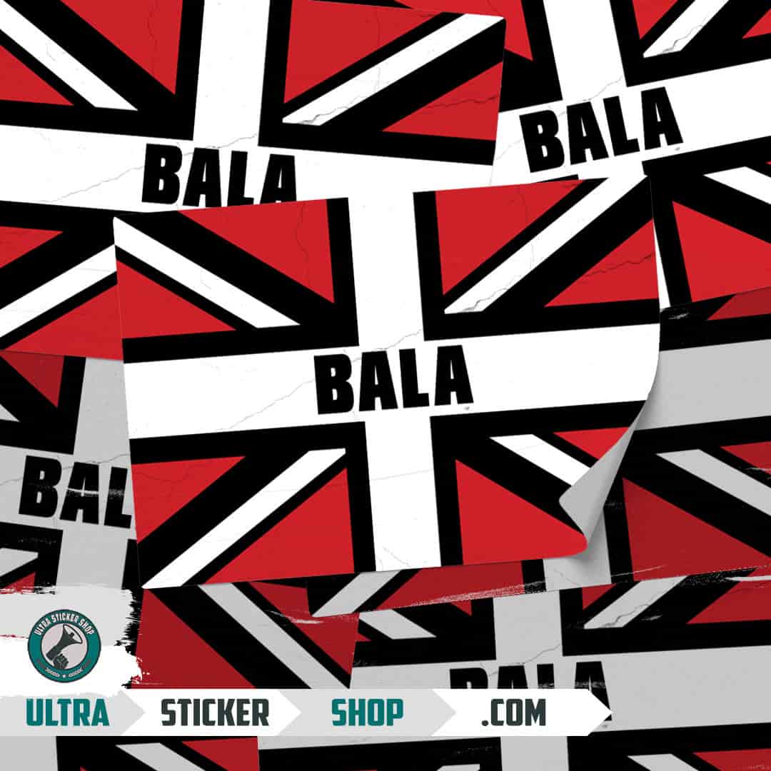 Bala Union Jack Stickers