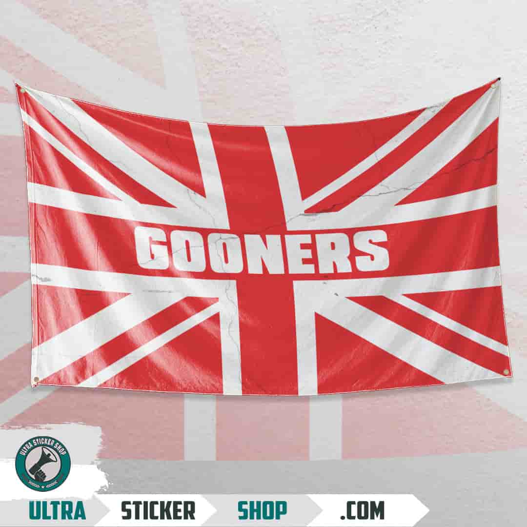 Gooners Union Jack Flag