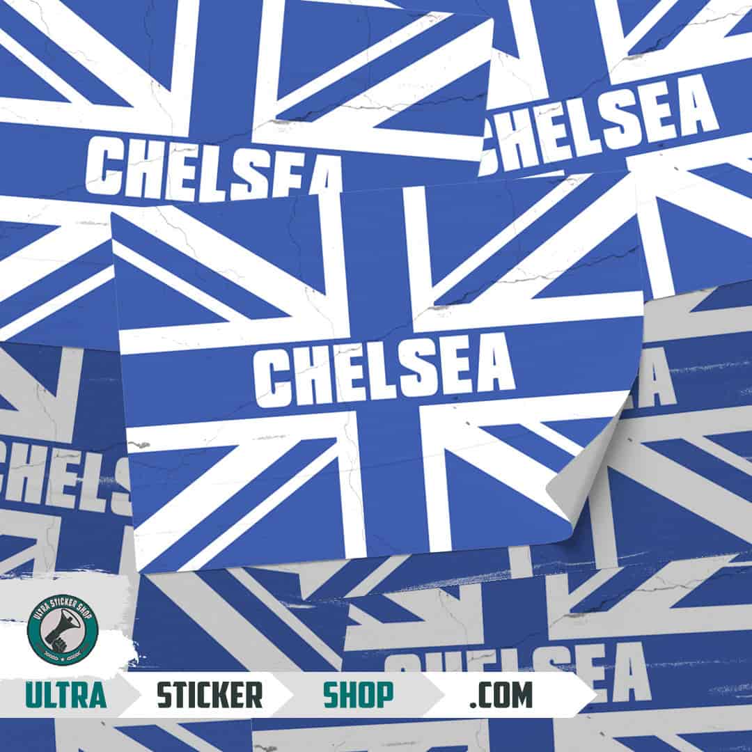 Chelsea Union Jack Stickers