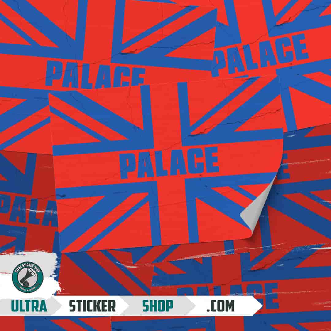 Palace Union Jack Stickers