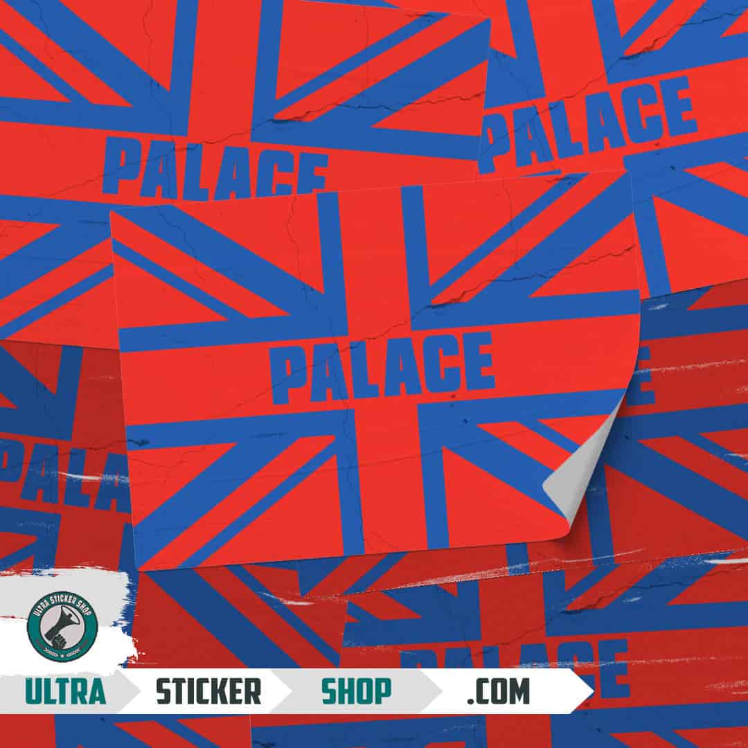 Palace Union Jack Stickers