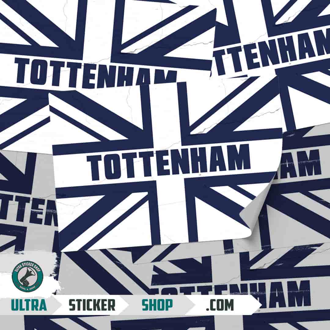 Tottenham Union Jack Stickers