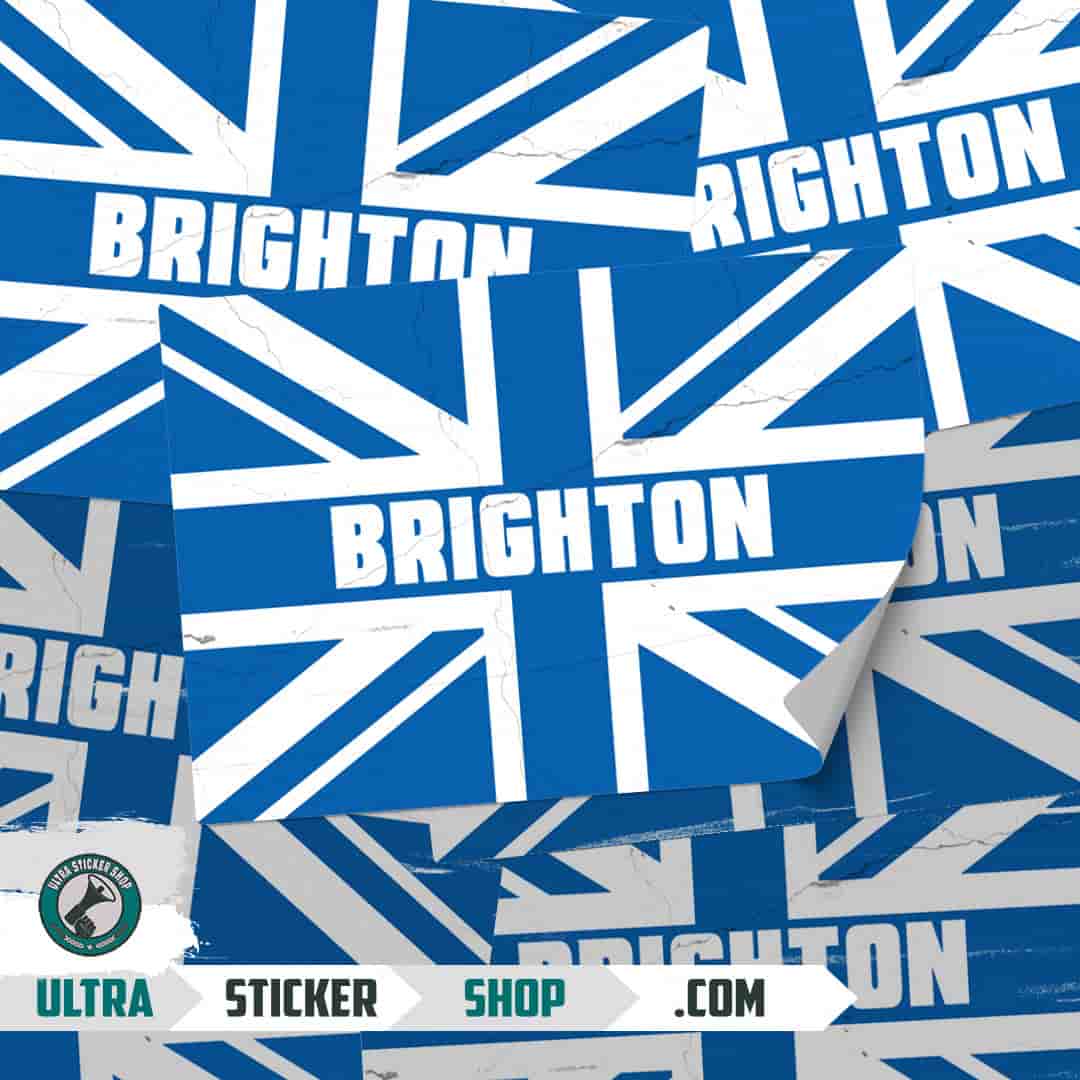 Brighton Union Jack Stickers