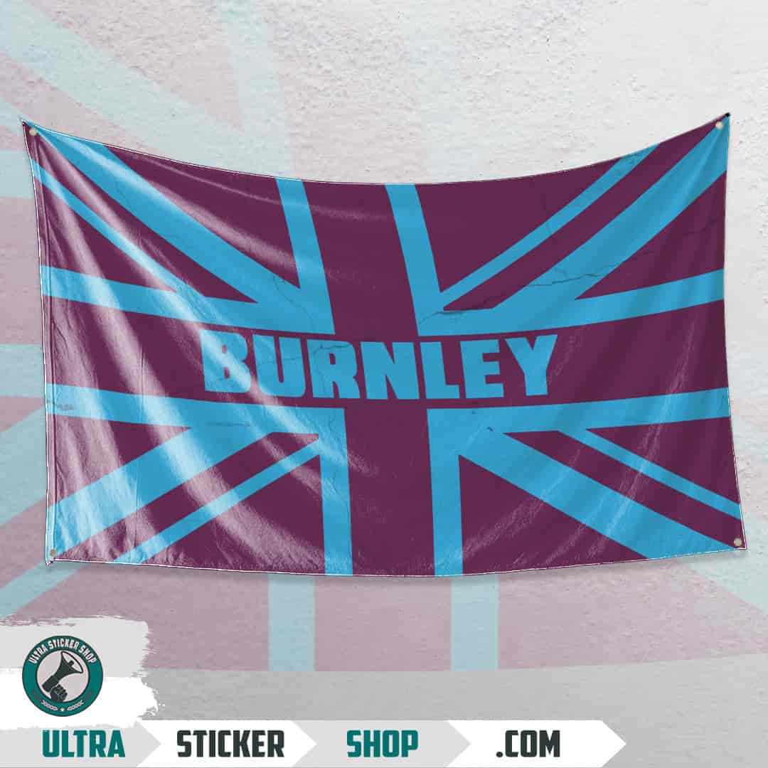 Burnley Union Jack Flag