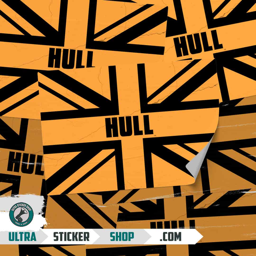 Hull Union Jack Stickers