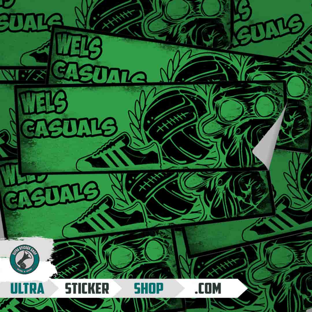 Wels casuals Stickers