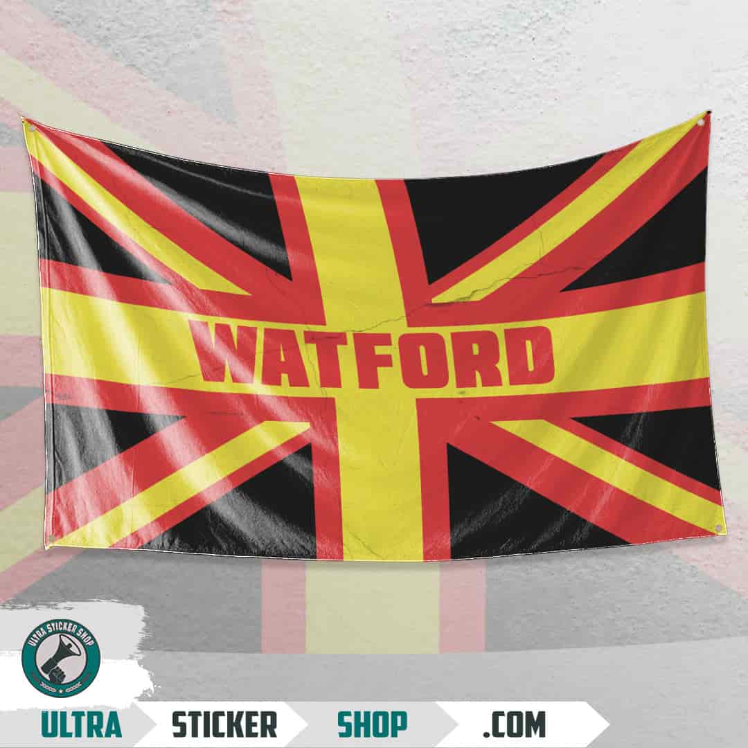 Watford Union Jack Flag