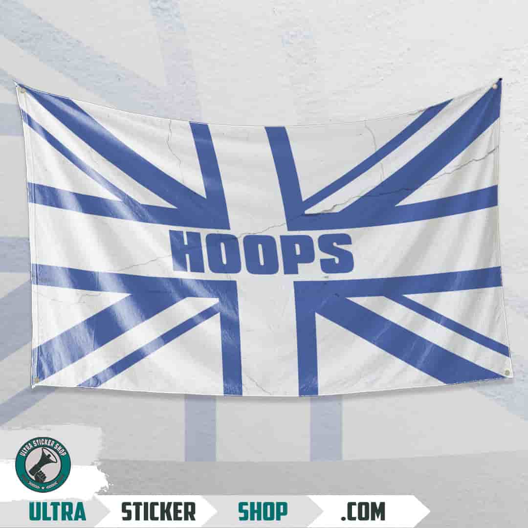 Hoops Union Jack Flag