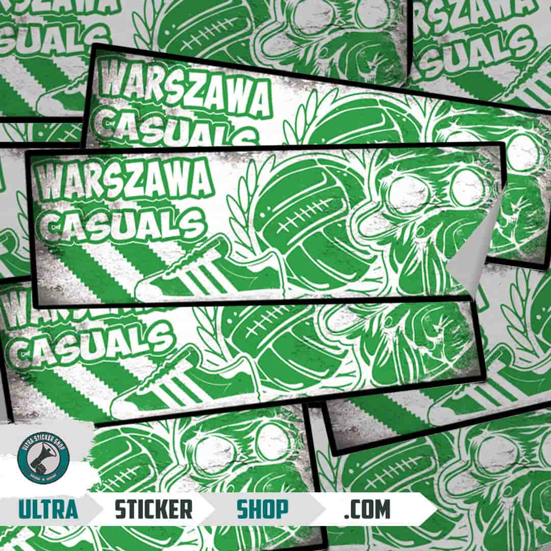 Warszawa casuals Stickers