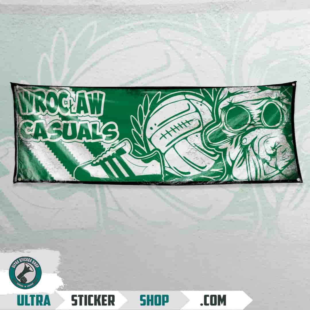 Wrocław casuals Flag