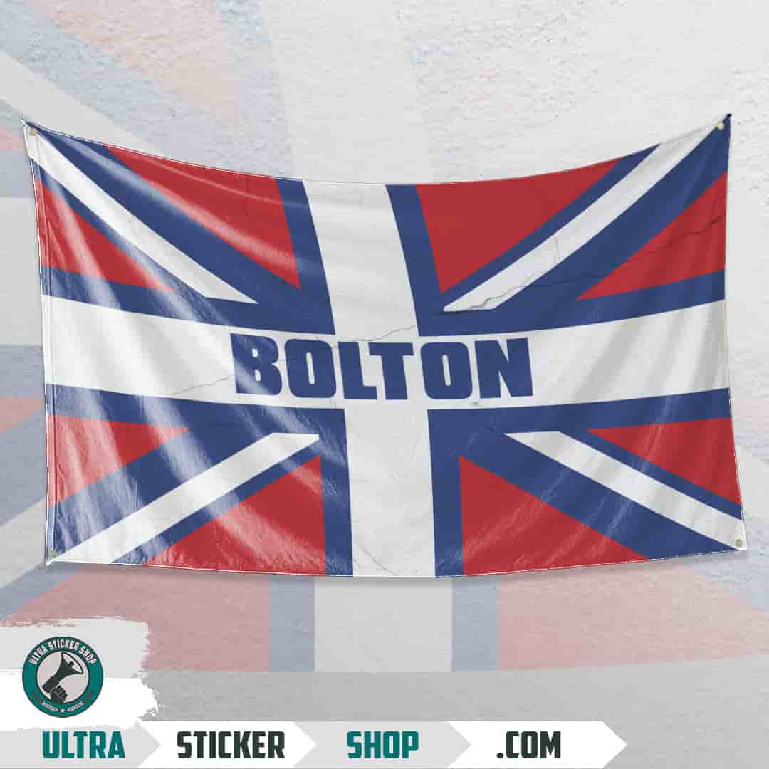 Bolton Union Jack Flag
