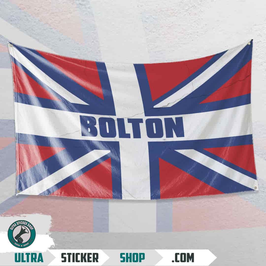 Bolton Union Jack Flag