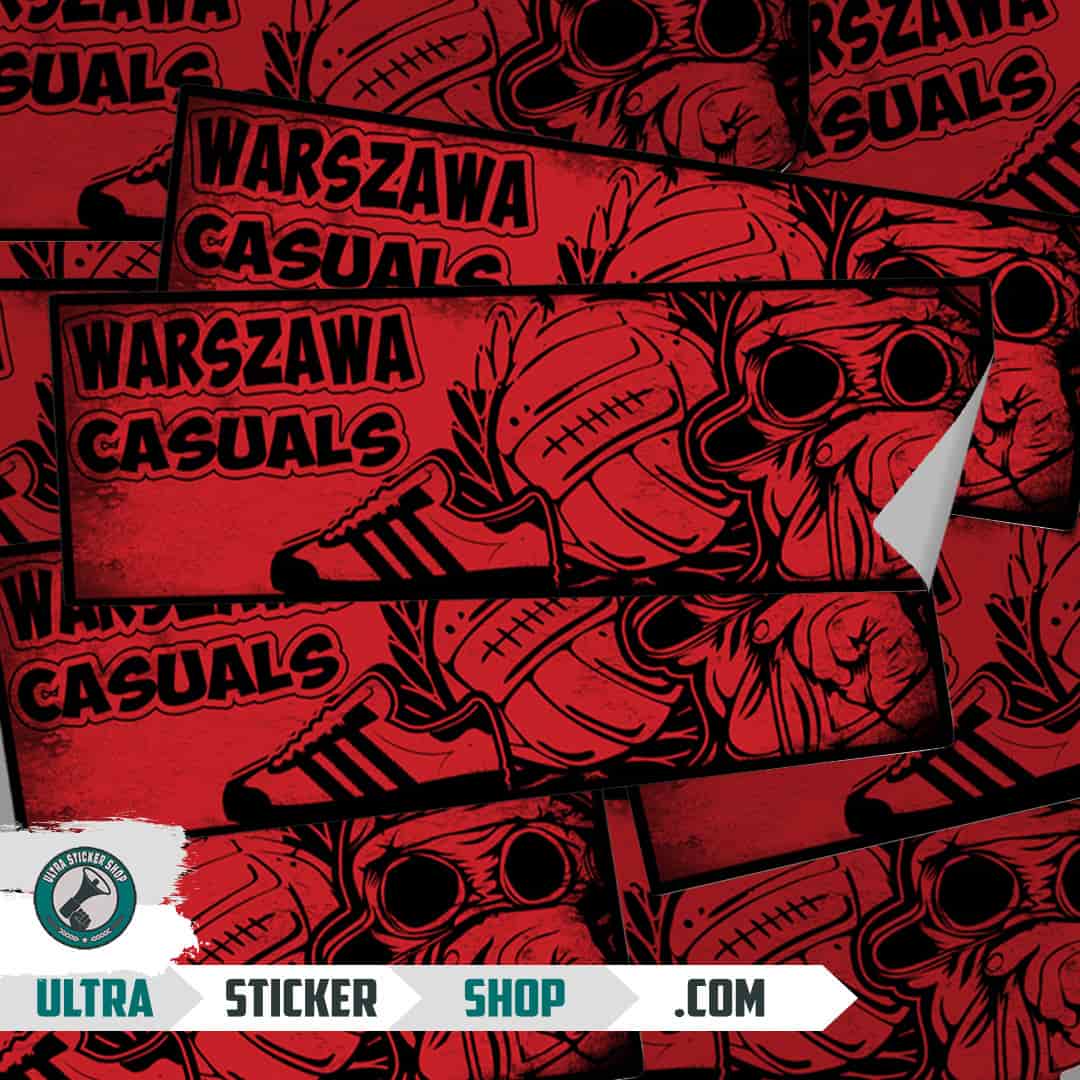 Warszawa casuals Stickers