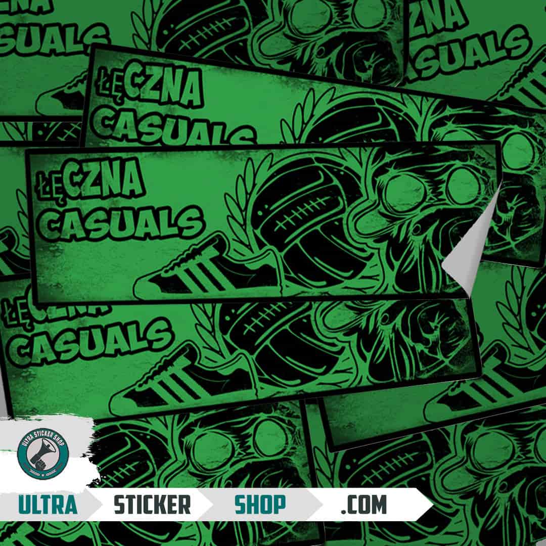 Łęczna casuals Stickers