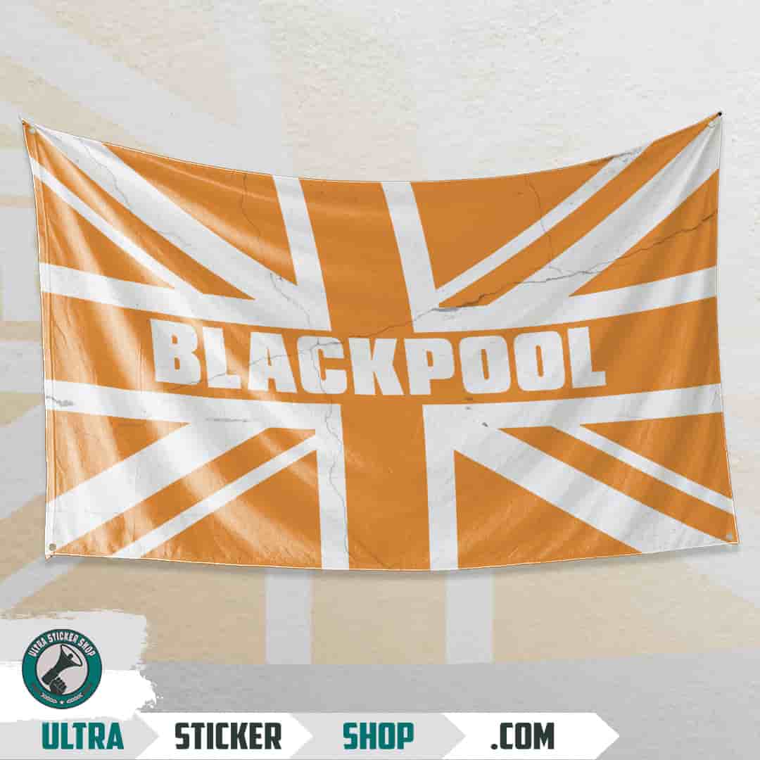 Blackpool Union Jack Flag