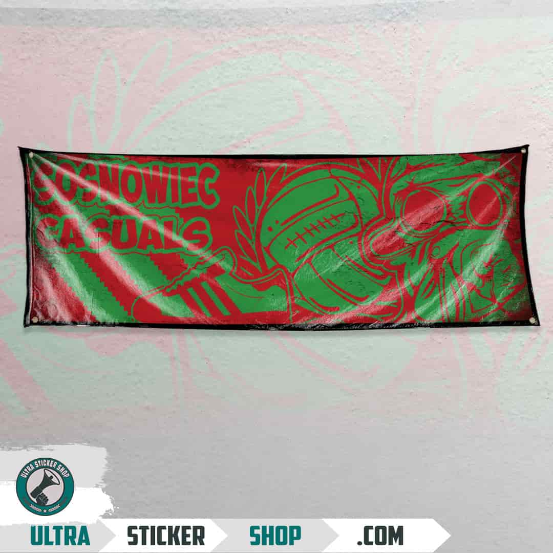 Sosnowiec casuals Flag
