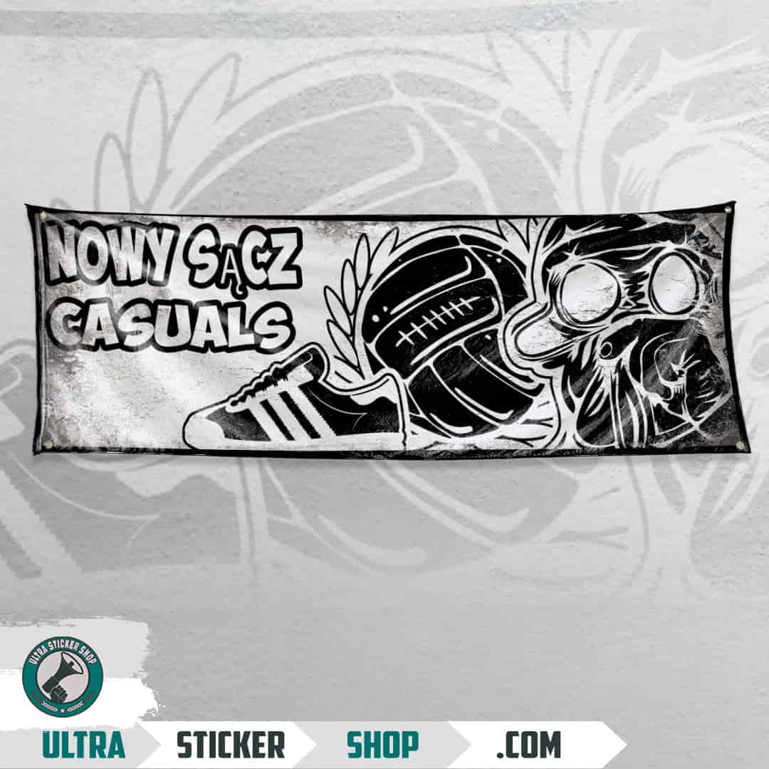 Nowy Sącz casuals Flag