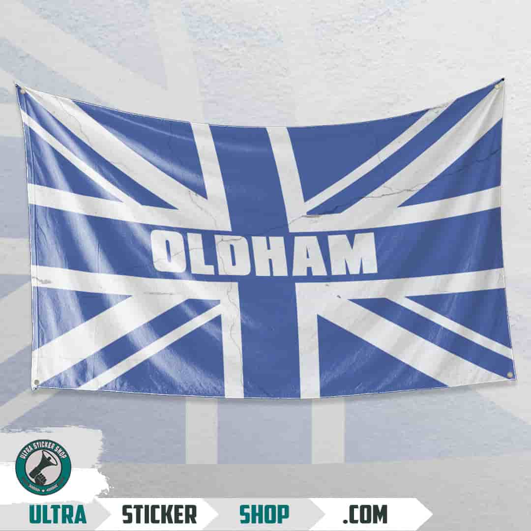 Oldham Union Jack Flag