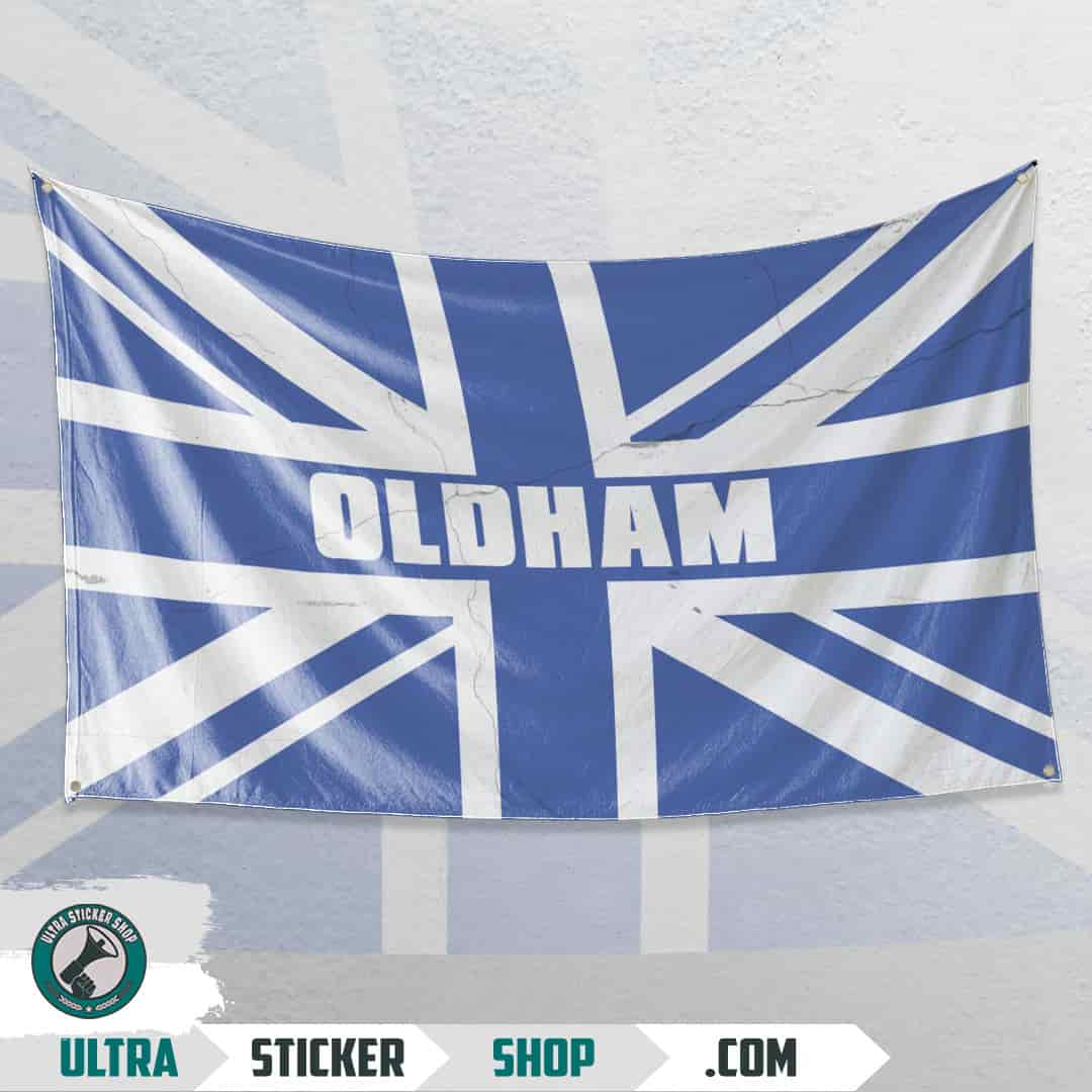 Oldham Union Jack Flag