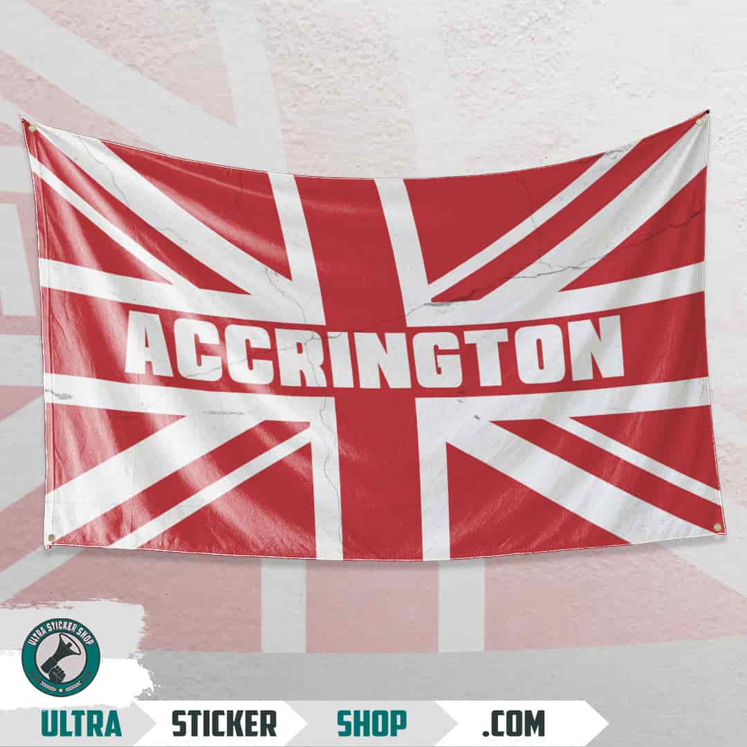 Accrington Union Jack Flag