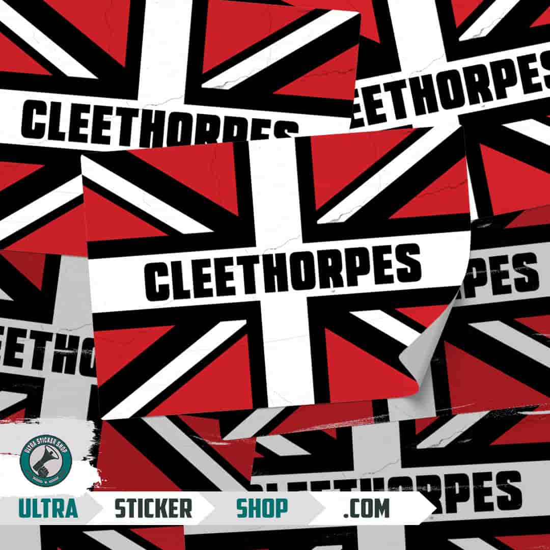 Cleethorpes Union Jack Stickers