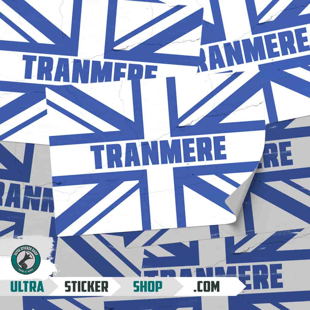 Tranmere Union Jack Stickers