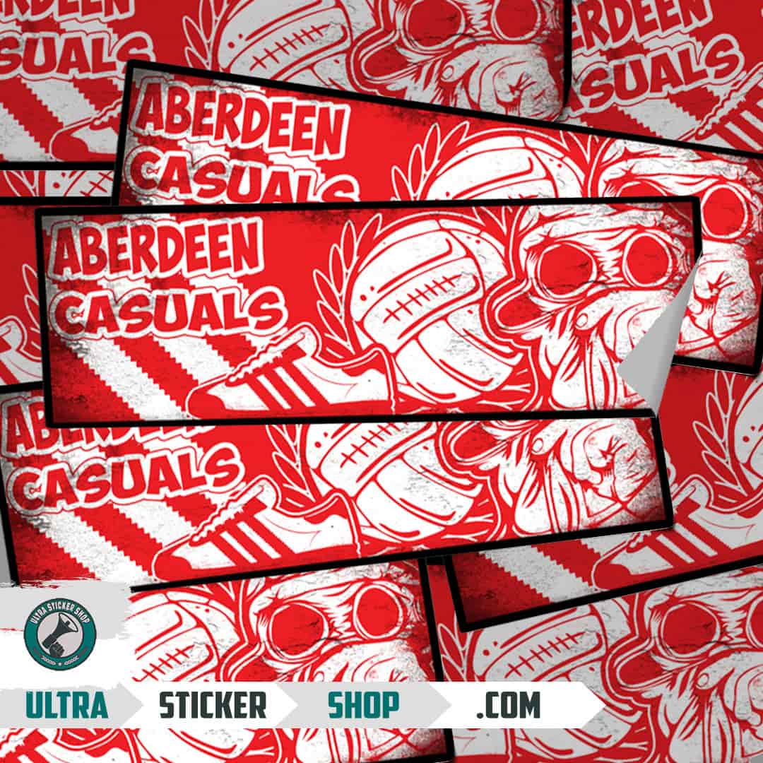 Aberdeen casuals Stickers