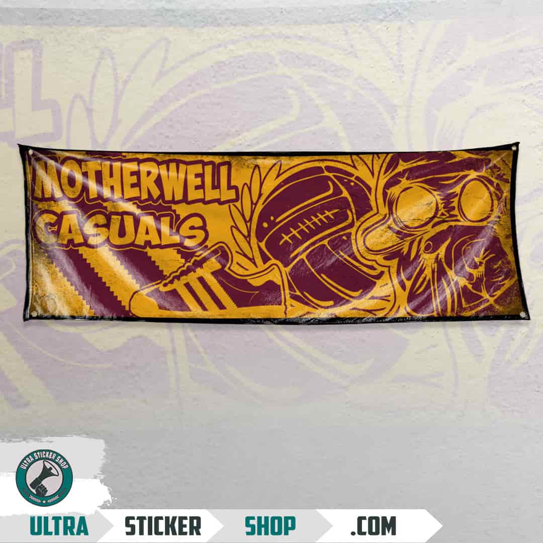 Motherwell casuals Flag