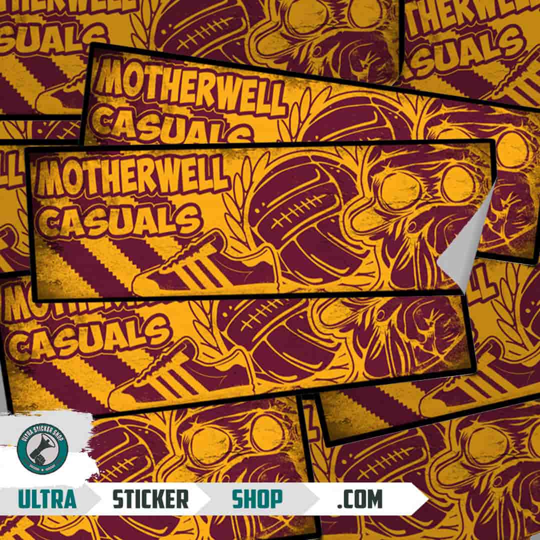 Motherwell casuals Stickers
