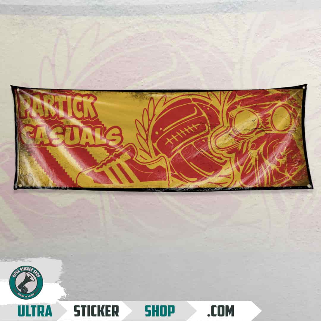 Partick casuals Flag