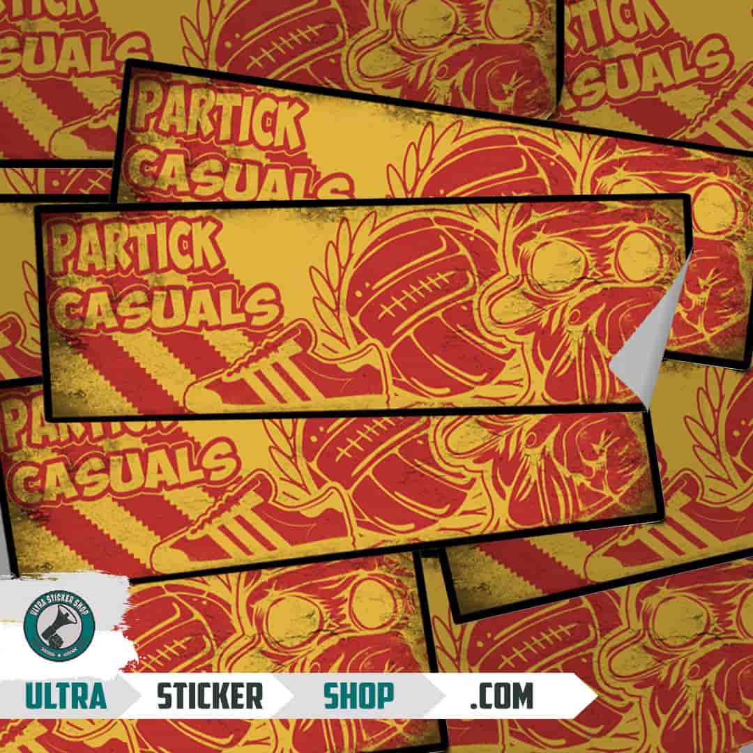 Partick casuals Stickers