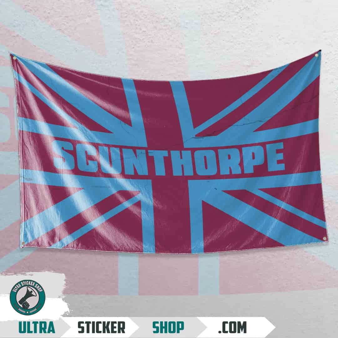 Scunthorpe Union Jack Flag