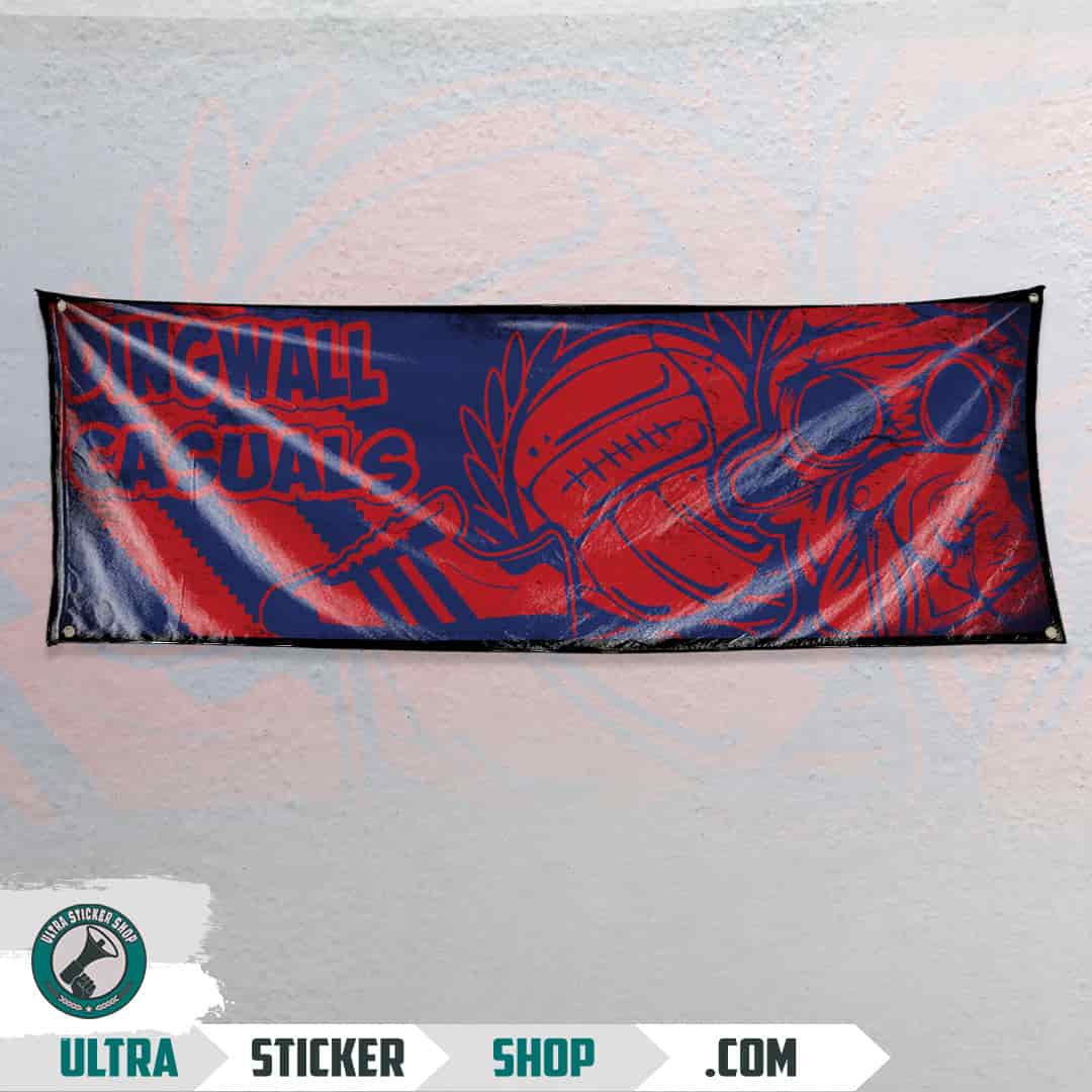 Dingwall casuals Flag