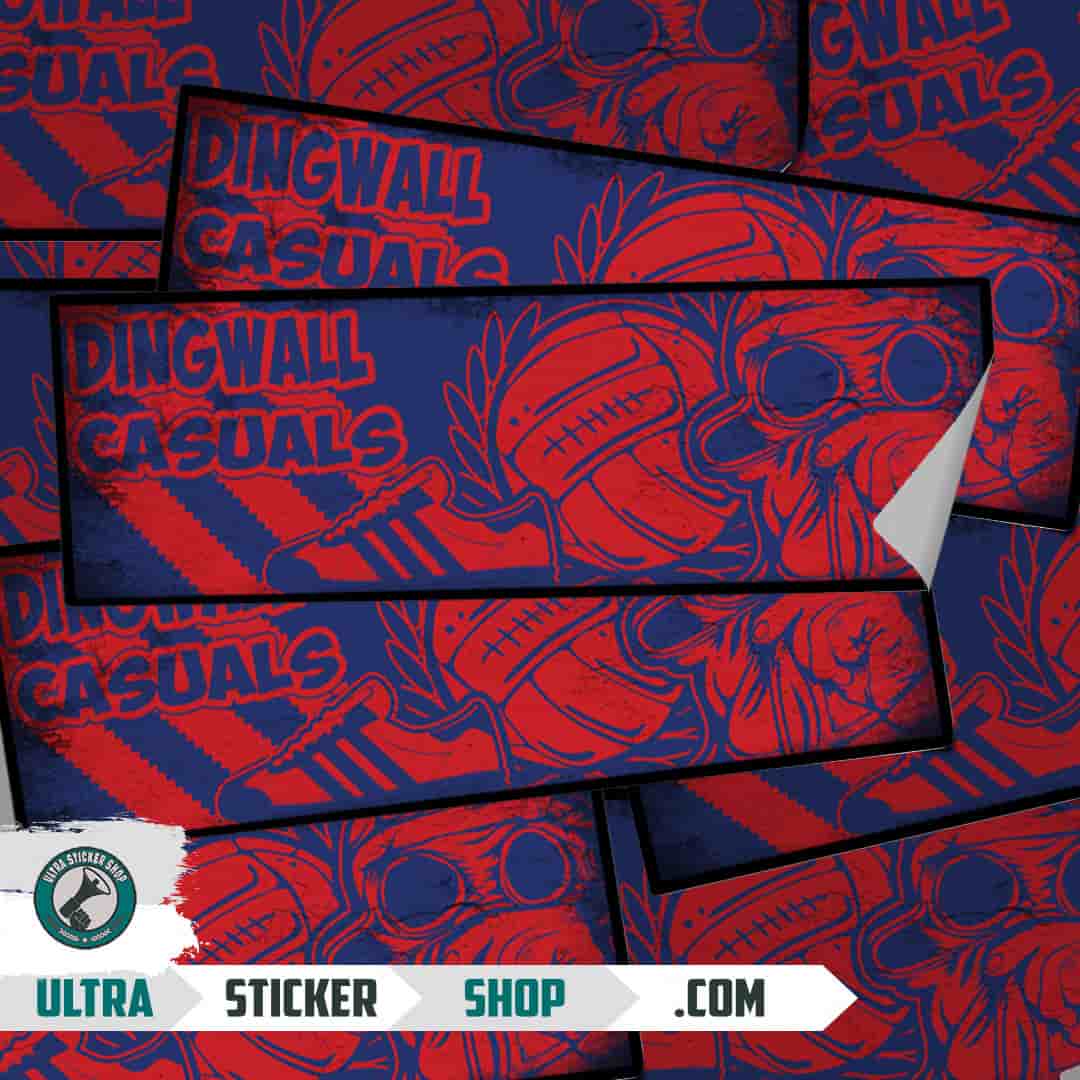 Dingwall casuals Stickers