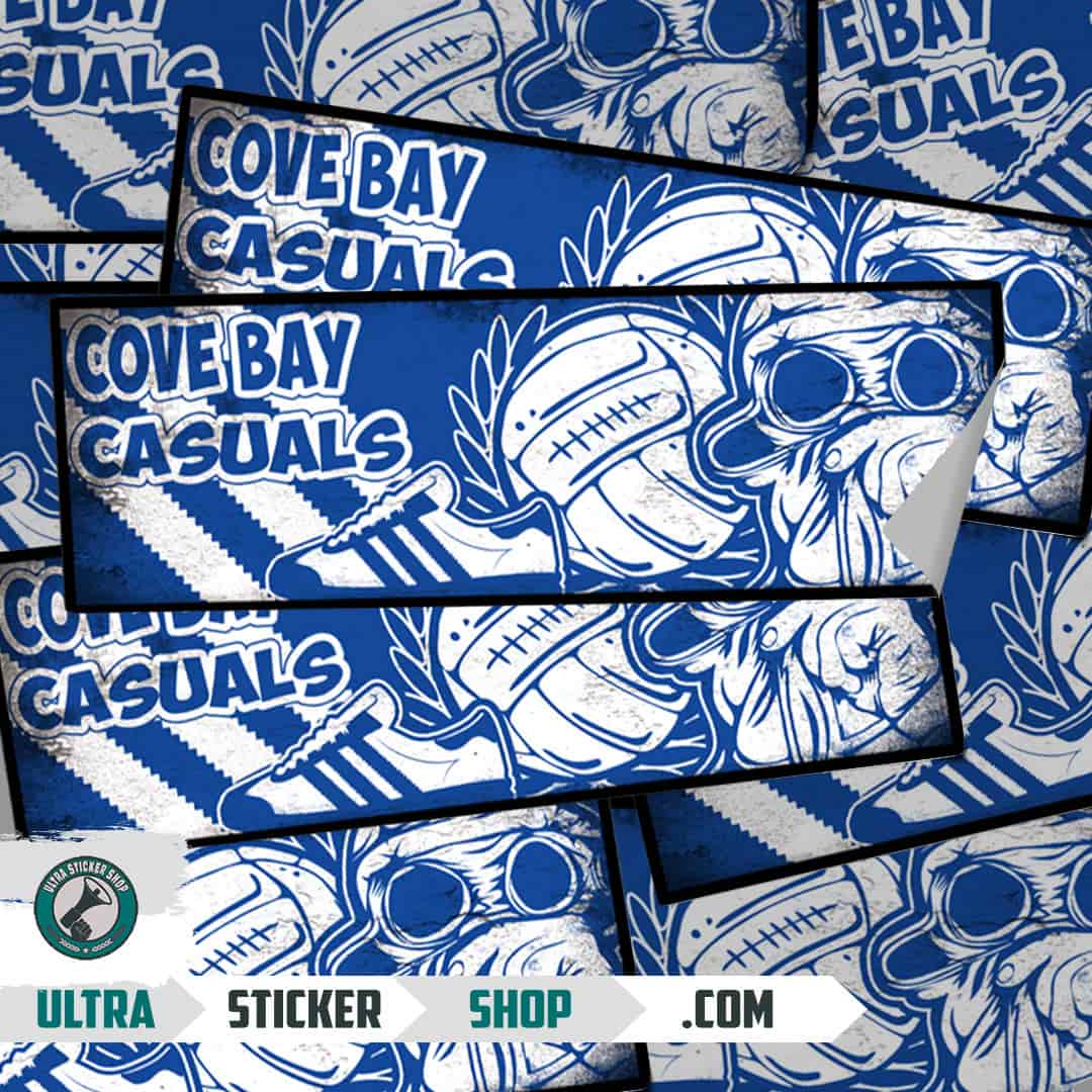 Cove Bay casuals Stickers