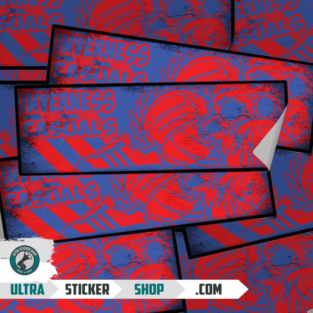 Inverness casuals Stickers