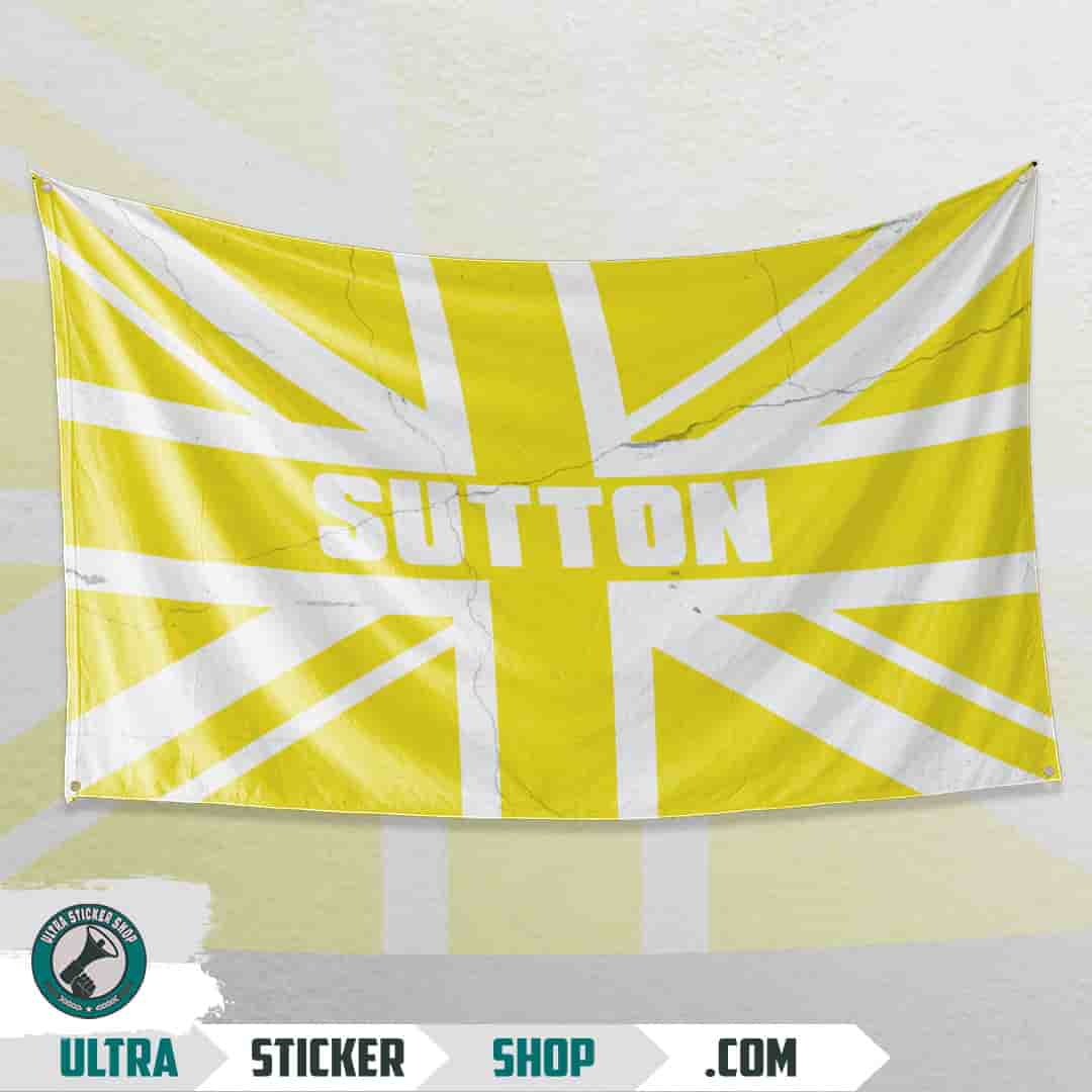 Sutton Union Jack Flag