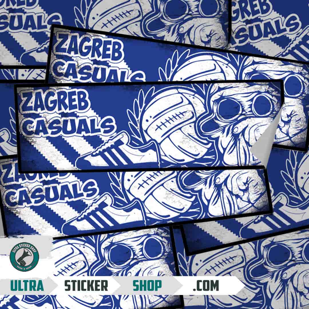 Zagreb casuals Stickers