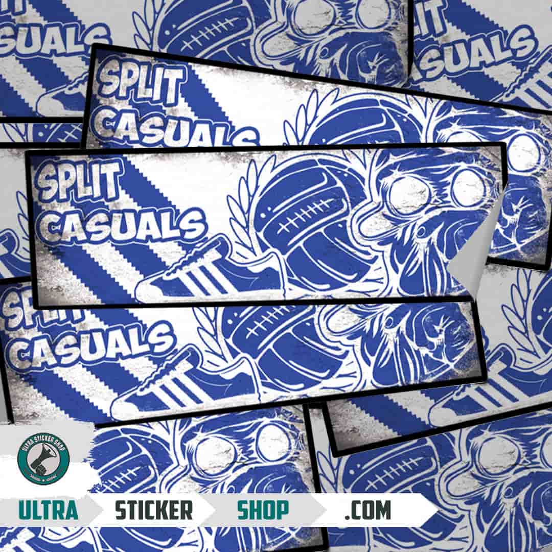 Split casuals Stickers