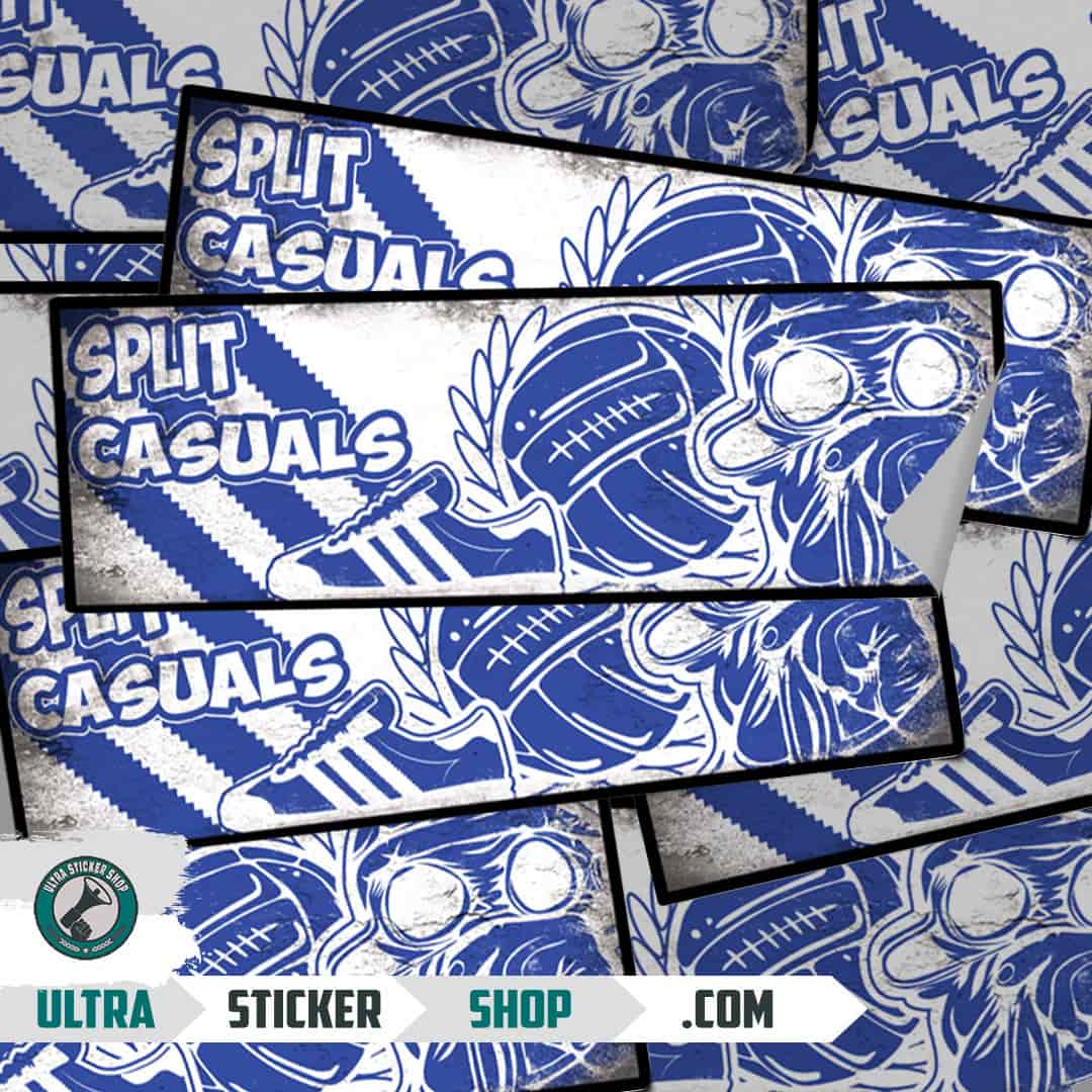 Split casuals Stickers