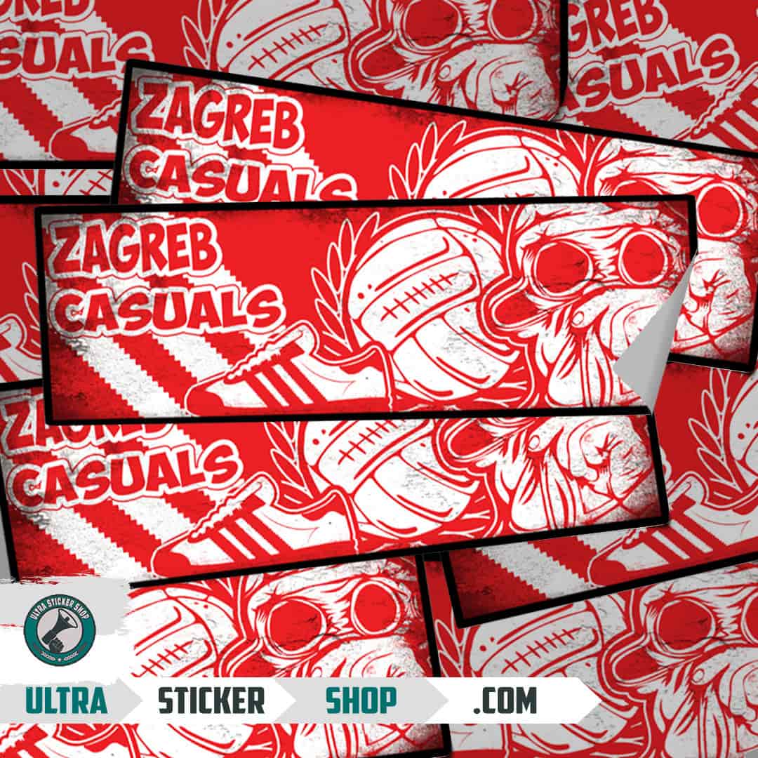 Zagreb casuals Stickers